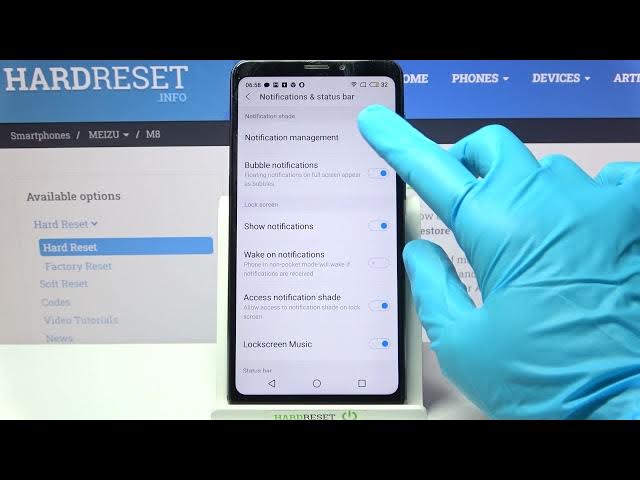 Video thumbnail for How to Turn On/Off Notifications on MEIZU M8 – Manage App Alerts