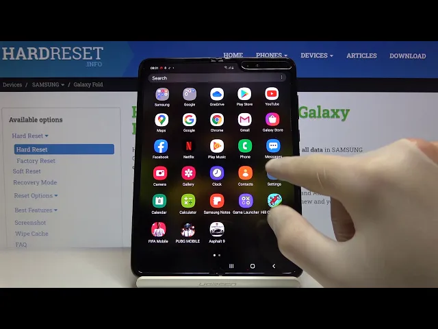 Video thumbnail for How to Turn Off Location in SAMSUNG Galaxy Fold – Disable Location