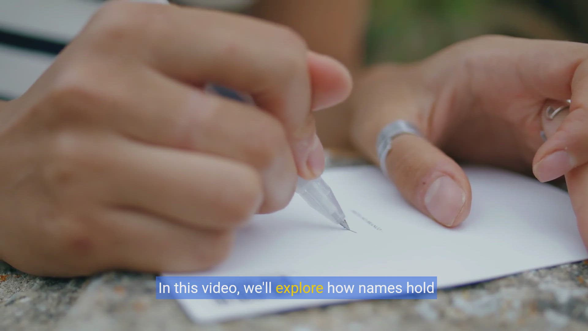 'Video thumbnail for Exploring Naming Traditions in Religious and Spiritual Communities'