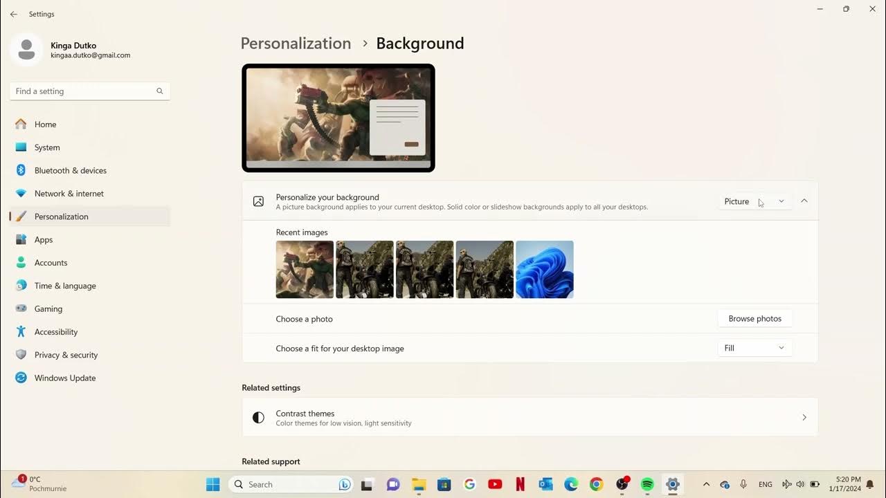 Video thumbnail for How To Change Wallpaper In Lenovo Ideapad Slim 3I