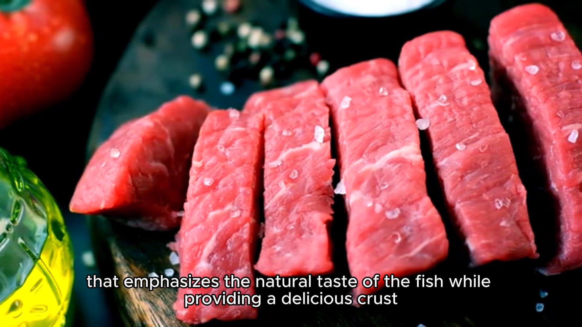 Video thumbnail for ahi steak recipe