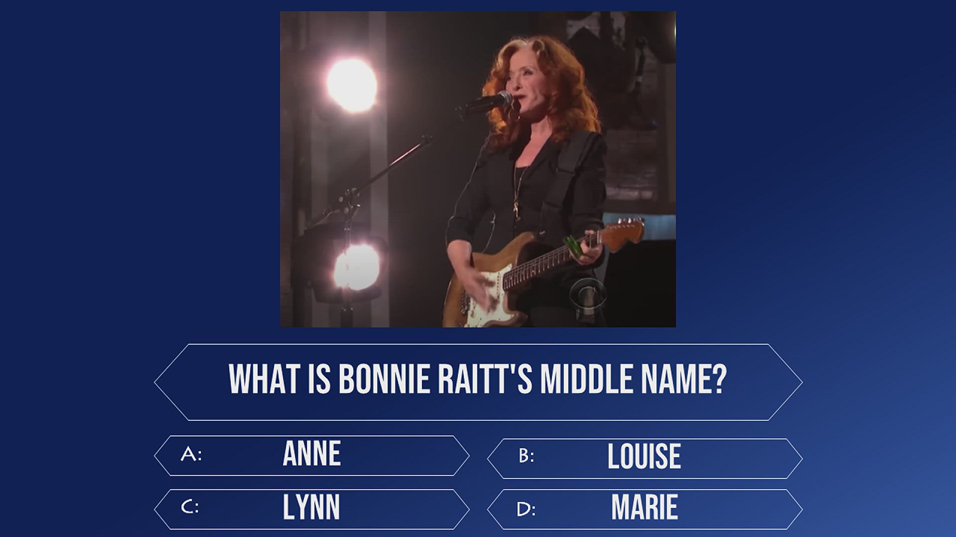 'Video thumbnail for Bonnie Raitt Superfan Challenge'