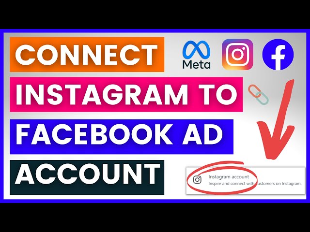 Video thumbnail for How To Connect Instagram To Facebook Ad Account? [in 2025]