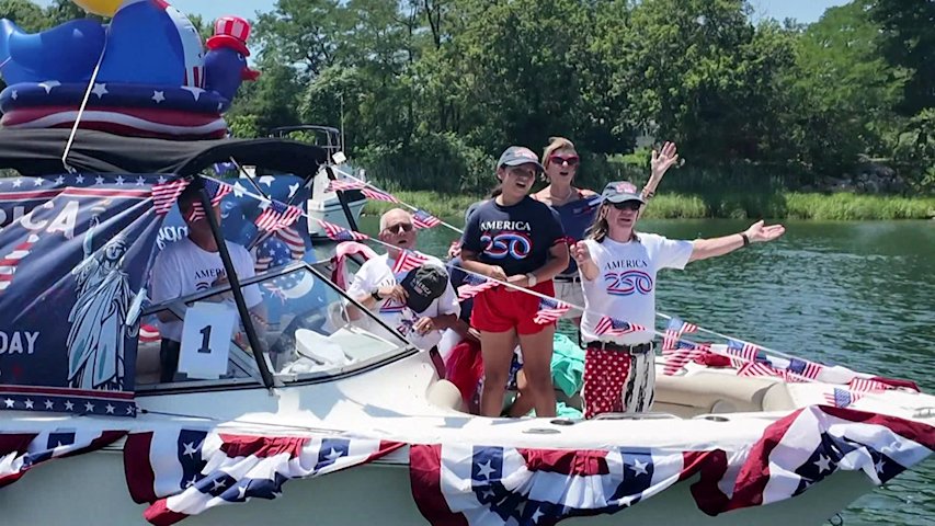 Video thumbnail for Hudson Valley marks America's 250th anniversary with patriotic celebrations and reflection