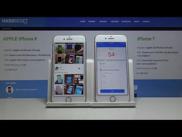 Video thumbnail for iPhone 8 vs iPhone 7 - APPLE AnTuTu Benchmark Ranking
