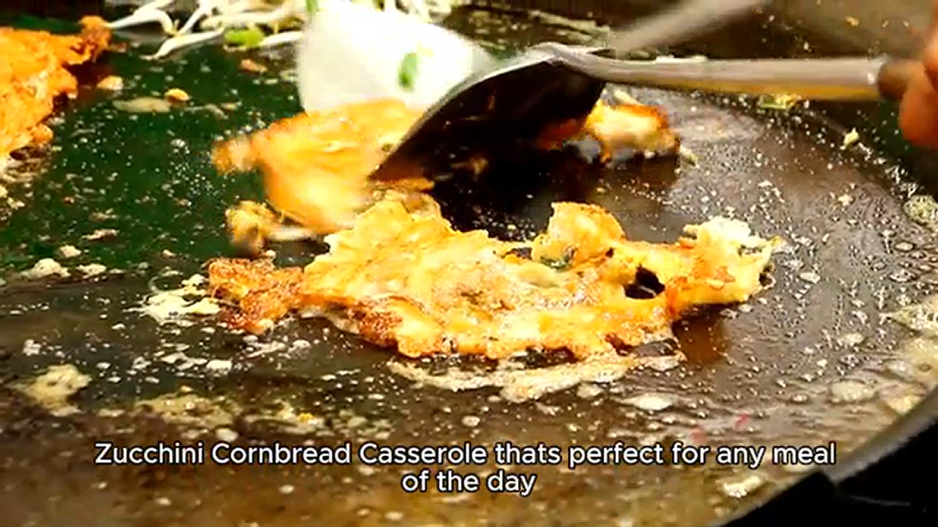 Video thumbnail for Zucchini Cornbread Casserole