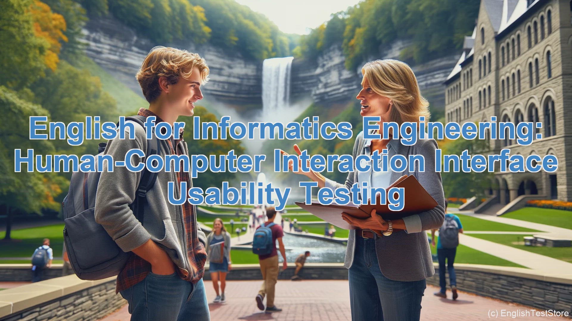 'Video thumbnail for English Conversation for Informatics Engineering: Human-Computer Interaction Interface Usability Testing'