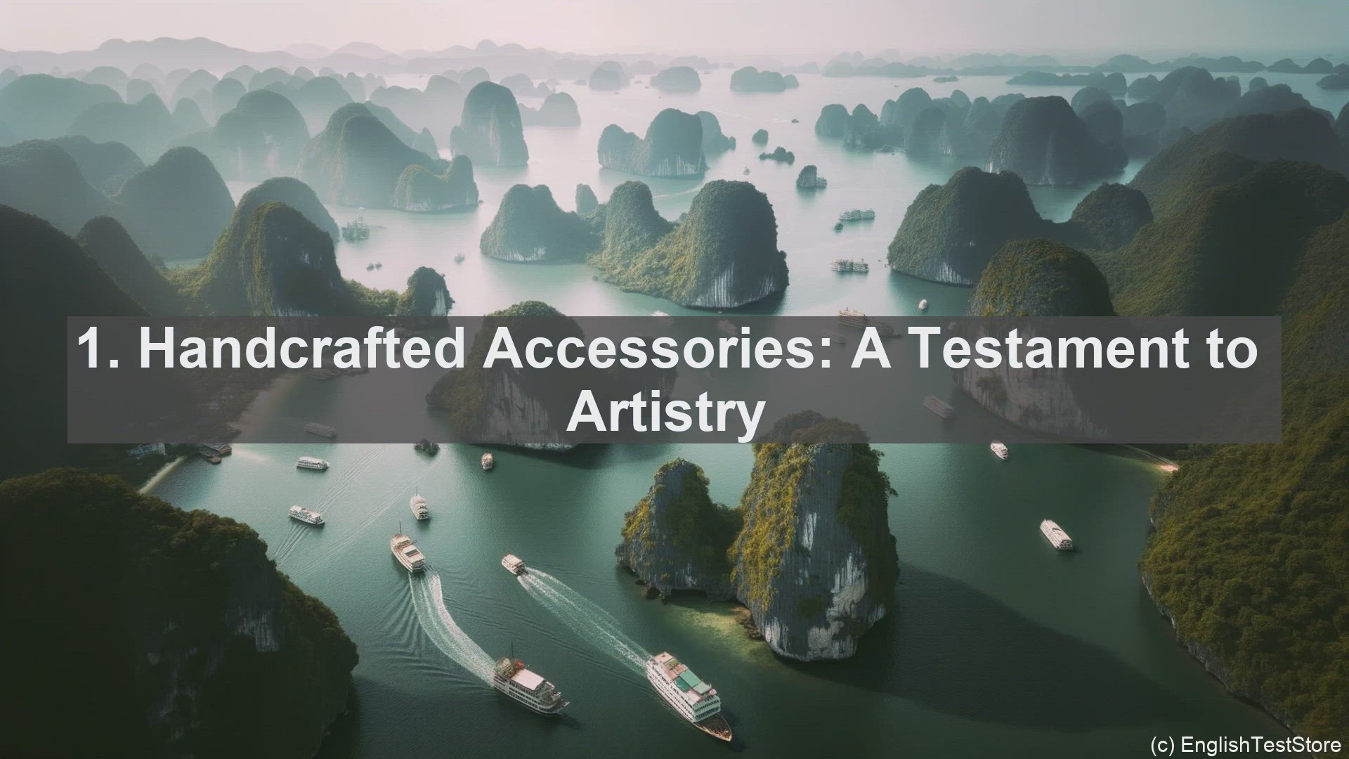 'Video thumbnail for Top 10 Sentences for Understanding Handcrafted EcoFriendly Accessories'
