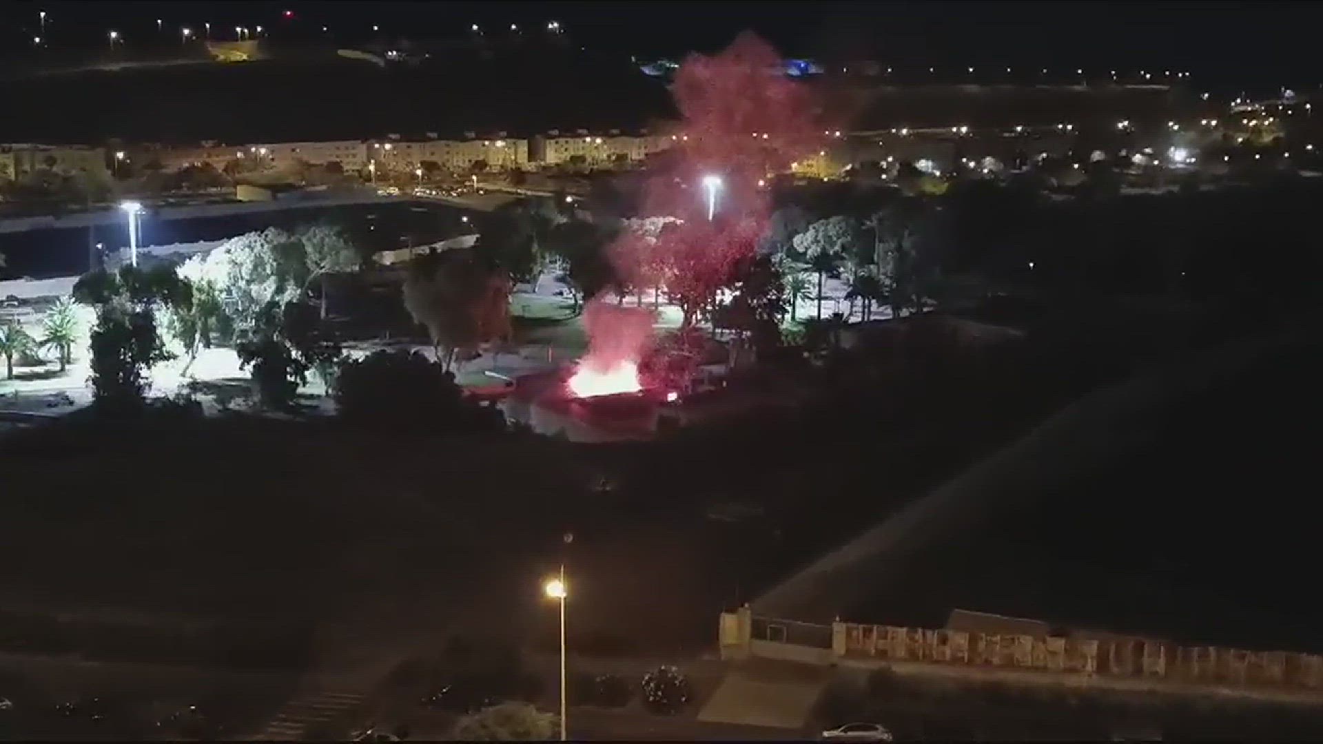 'Video thumbnail for Casa Condesa (Jinámar) in Flammen'