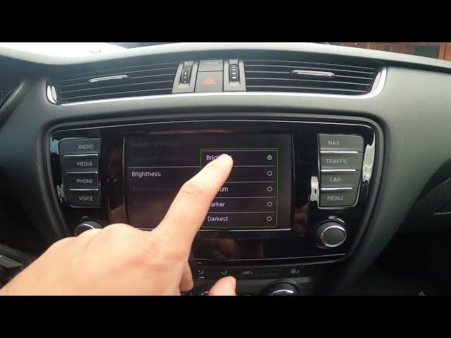 Video thumbnail for How to Find and Manage Display Settings in Skoda Octavia III ( 2013 – 2020 )