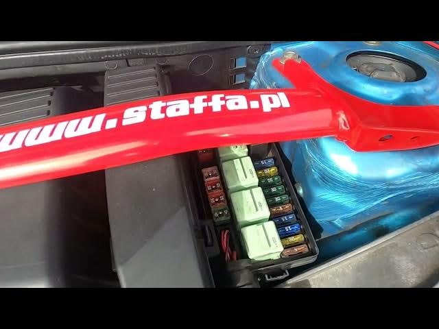 Video thumbnail for Where is Fuse Box Under the Hood in Mini R50/Cooper S ( 2001 – 2007 ) - Find Fuse Box