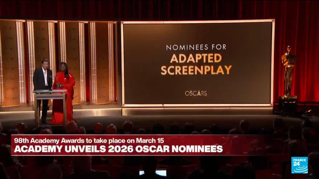 Video thumbnail for Academy unveils 2026 Oscar nominees