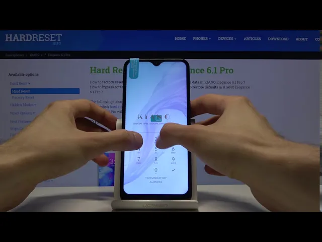Video thumbnail for Insert SIM Card – KIANO Elegance 6.1 Pro and SD Installation