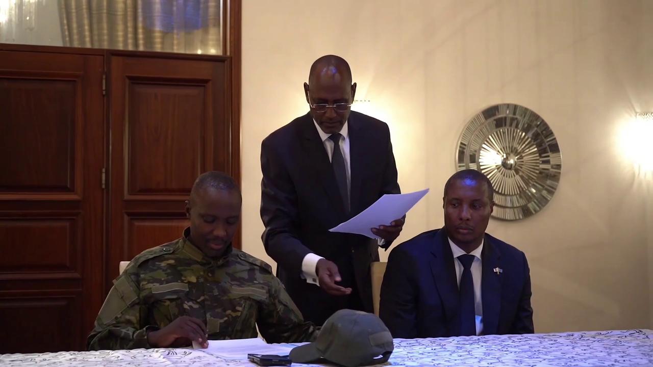 Video thumbnail for Democratic Republic of the Congo: Kabila Leads New Rebel Alliance in Goma.