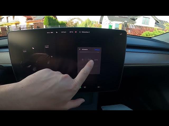 Video thumbnail for How to Set Scheduled Departure in Tesla Model Y ( 2020 - now ) | What is Scheduled Departure