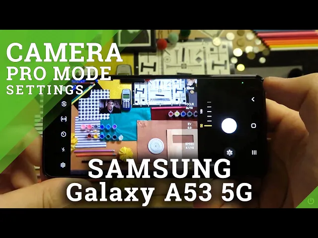 Video thumbnail for SAMSUNG Galaxy A53 5G Camera Pro Mode Overview | Manual Camera Settings