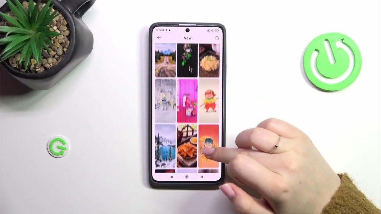 Video thumbnail for How to Change Home & Lock Screen Wallpapers on REDMI Note 13 Pro