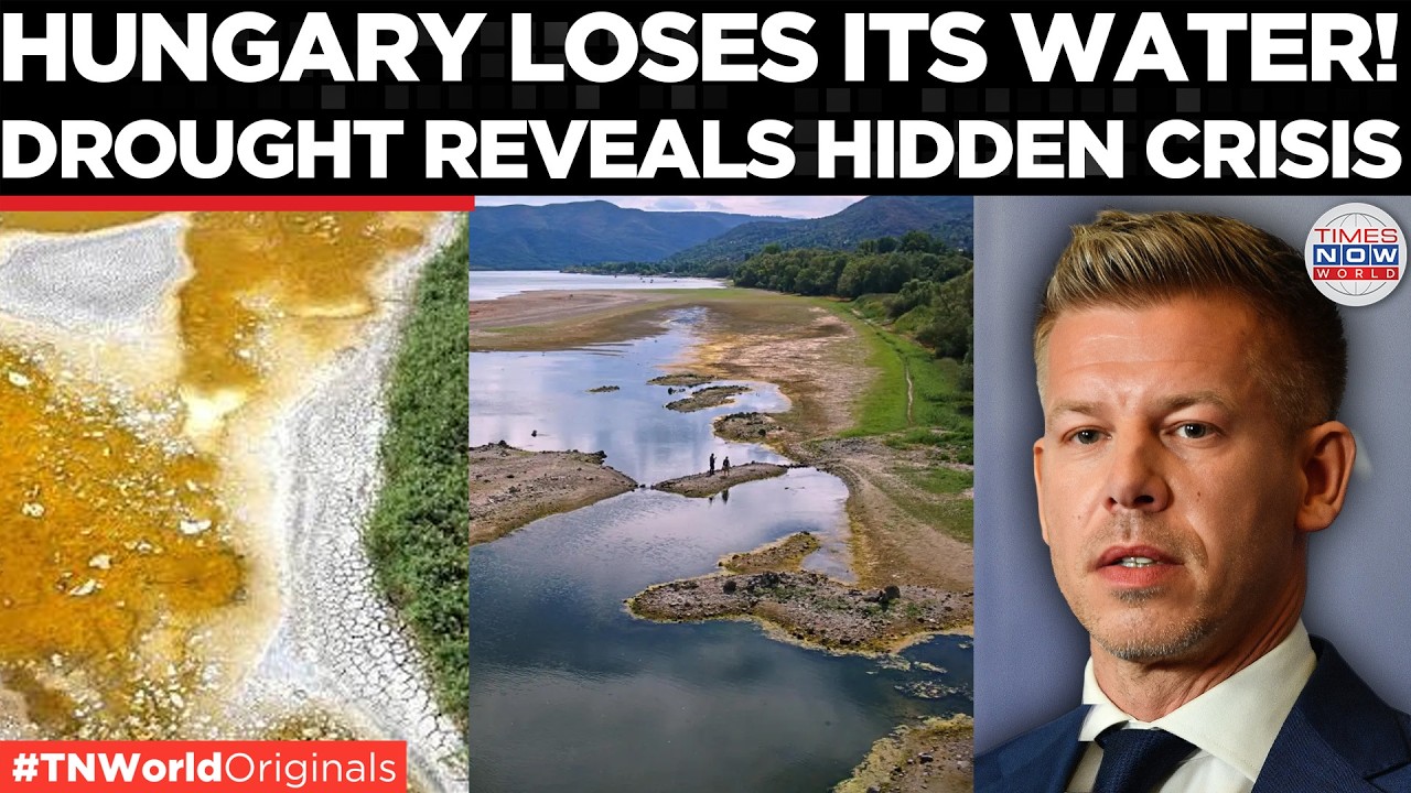 Video thumbnail for EXPLAINED: Why Record Drought Is Draining Hungary's Lakes and the Danube | Times Now World