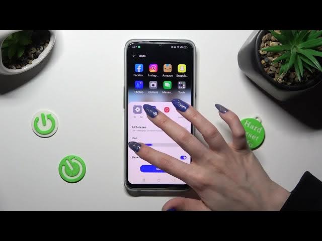 Video thumbnail for Change Icon Size on OPPO A77 - Home Screen Settings