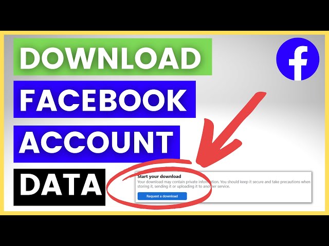 Video thumbnail for How To Download Your Facebook Account Information? [in 2025]