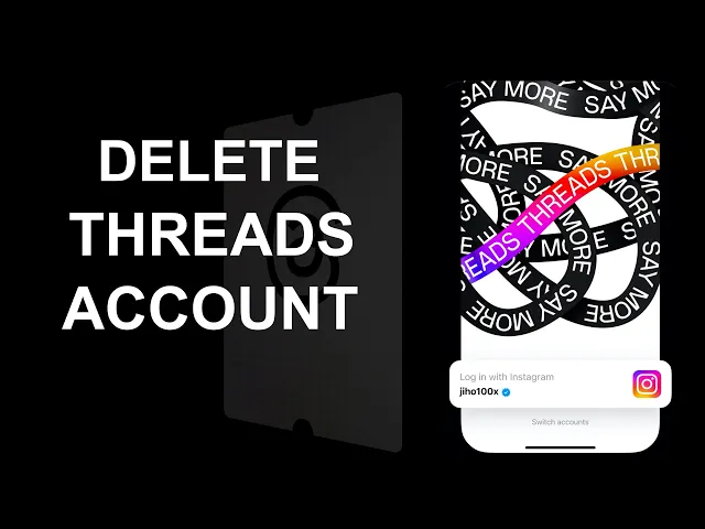 Video thumbnail for How to Delete Threads Account