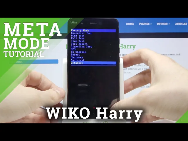 Video thumbnail for Meta Mode WIKO Harry - Enter & Quit MetaBoot