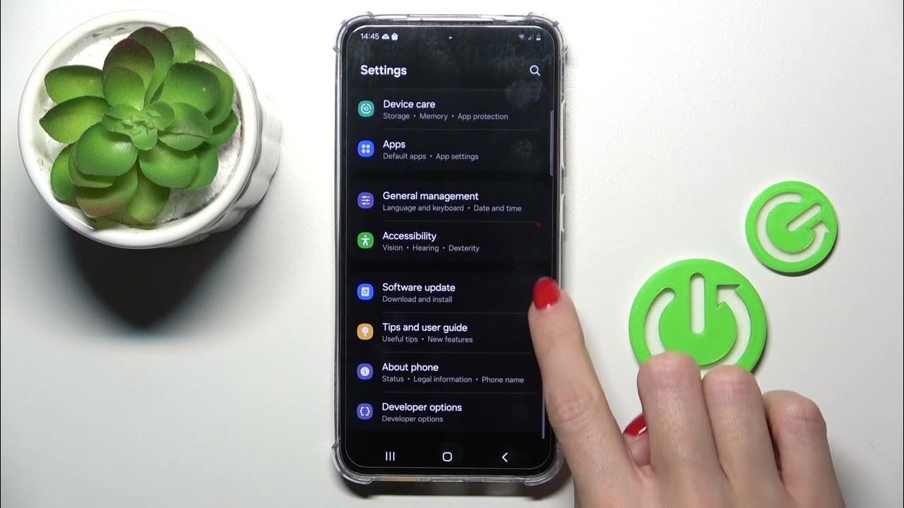 Video thumbnail for How to Open Developer Options on SAMSUNG Galaxy S24