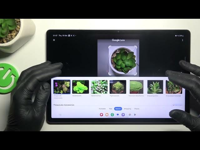 Video thumbnail for How To Use Google Image Search On Samsung Galaxy TAB S9 FE+ | Search Google Using Pictures!