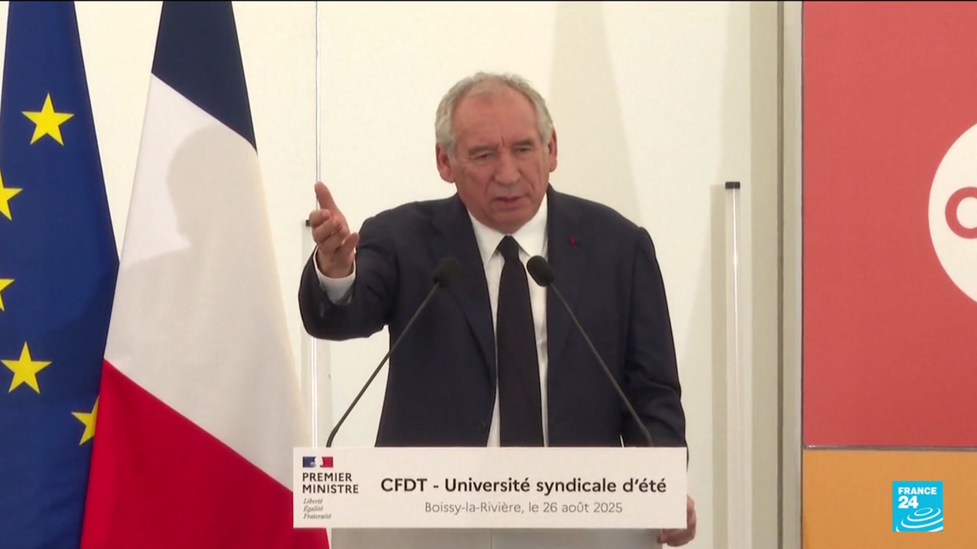 'Video thumbnail for How can François Bayrou's upcoming confidence vote play out?'
