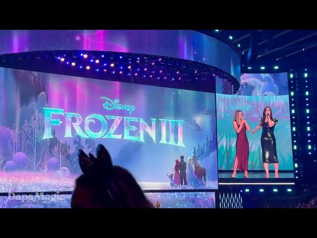 Video thumbnail for Frozen III Song Reveal | Disney Entertainment Showcase | D23: The Ultimate Disney Fan Event 4K