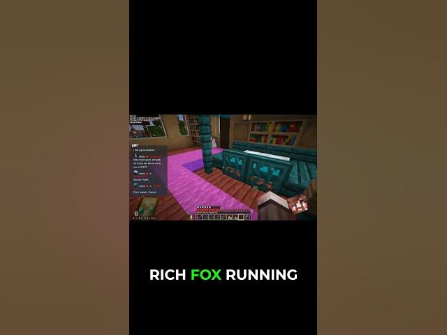 Video thumbnail for 🦊 The RICHEST FOX in our server 💲 | #shorts #minecraft