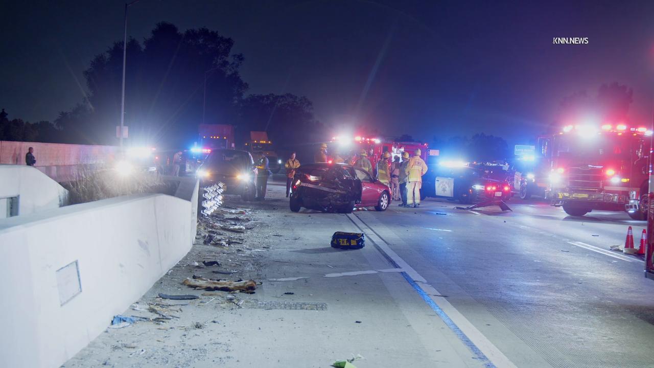 Video thumbnail for US, Los Angeles: Long Beach Suspected Racing Crash Turns Deadly.