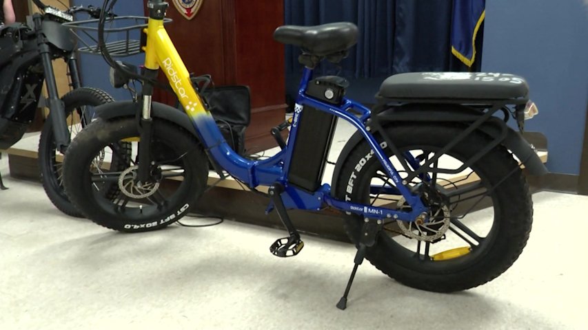 Video thumbnail for E-bike crashes surge nearly 300% since 2017 as teen on illegal e-motorcycle nearly hits Suffolk police car