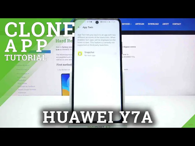 Video thumbnail for How to Clone Apps on HUAWEI Y7A – Dual Apps