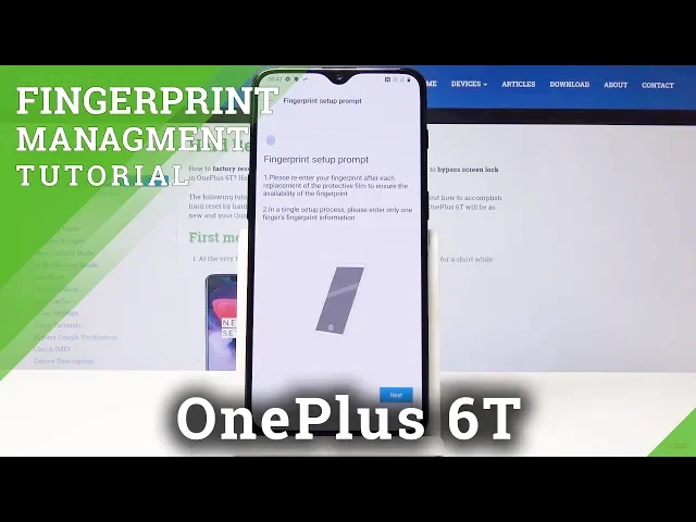 Video thumbnail for How to Add  Fingerprint in OnePlus 6T - Add Screen Lock Protection
