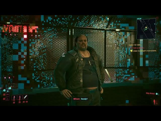 Video thumbnail for Cyberpunk 2077 - Happy Together and Shoot To Thrill: Talk To The Caps | Compete In Competition | NS2