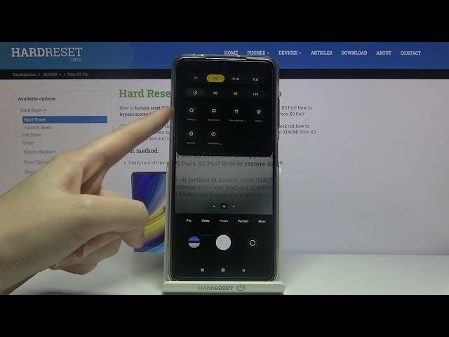 Video thumbnail for How to Take Burst Shot on XIAOMI POCO X3 PRO – Manage Camera Options