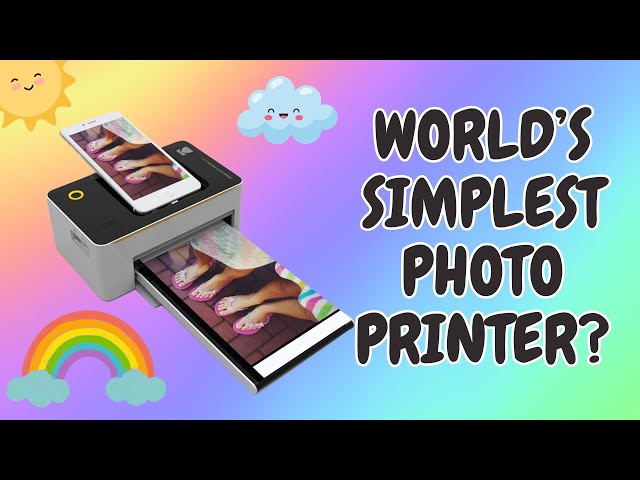 Video thumbnail for Kodak Photo Printer Dock PD450W 4x6 Color  - TESTED & REVIEWED