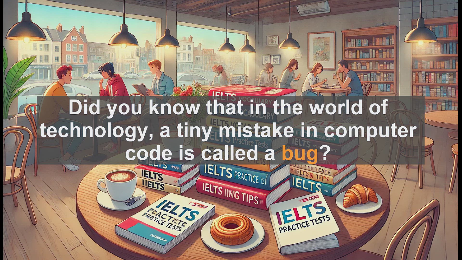 'Video thumbnail for 2500 Must Know IELTS 6.5 Vocabulary - Understanding the Word 'Bug': Meanings and Usage for IELTS'