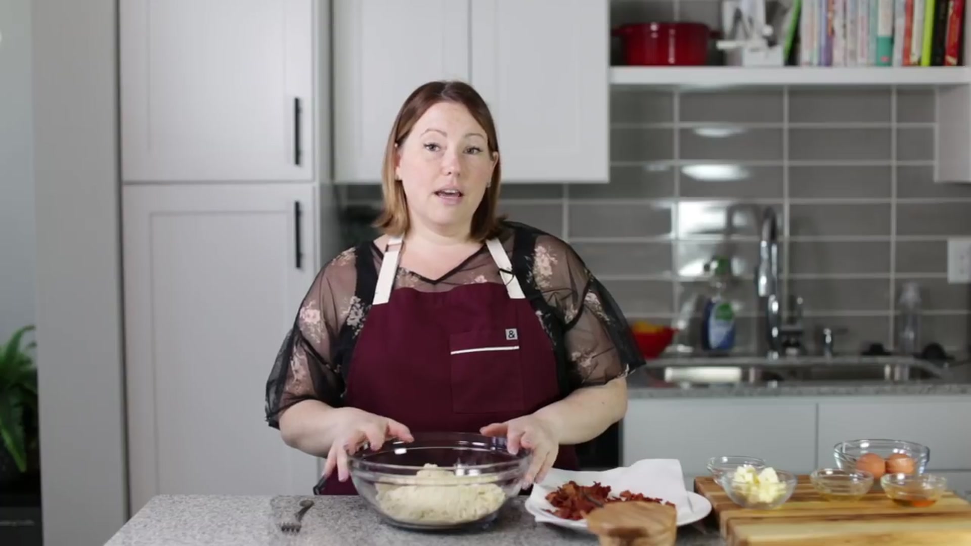 Video thumbnail for Keto Scones filled with Bacon(720P HD)