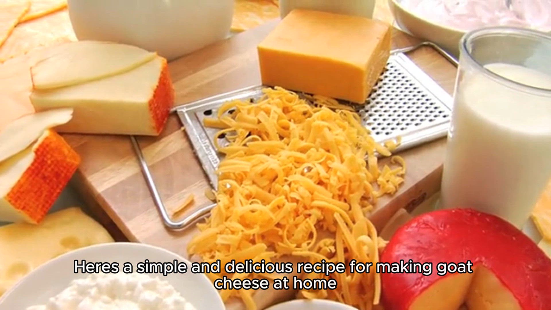 Video thumbnail for Goat cheese recipe