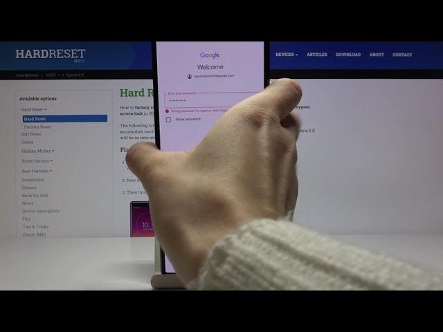Video thumbnail for How to Manage Google Account in Sony Xperia 5 II – Add / Remove Google Account