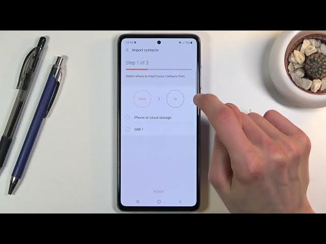 Video thumbnail for How to Transfer Contacts in SAMSUNG Galaxy A72 – Copy All Contacts
