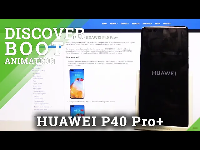Video thumbnail for Boot Animation in Huawei P40 Pro+
