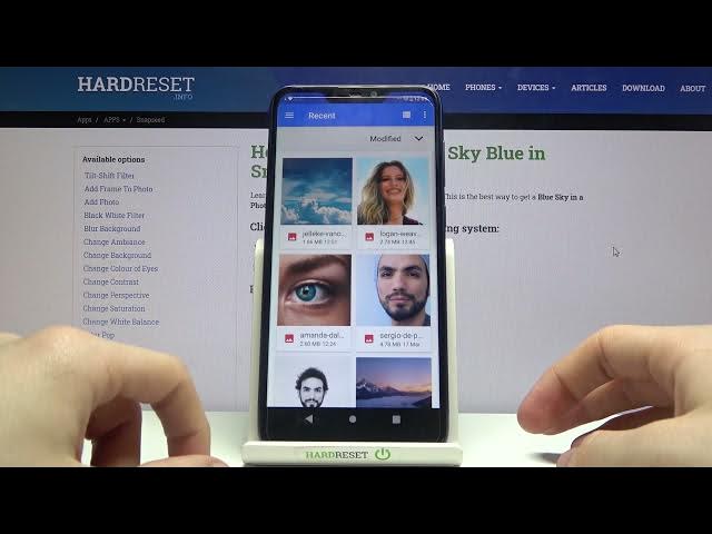 Video thumbnail for How to Change Sky In Images on Snapseed App