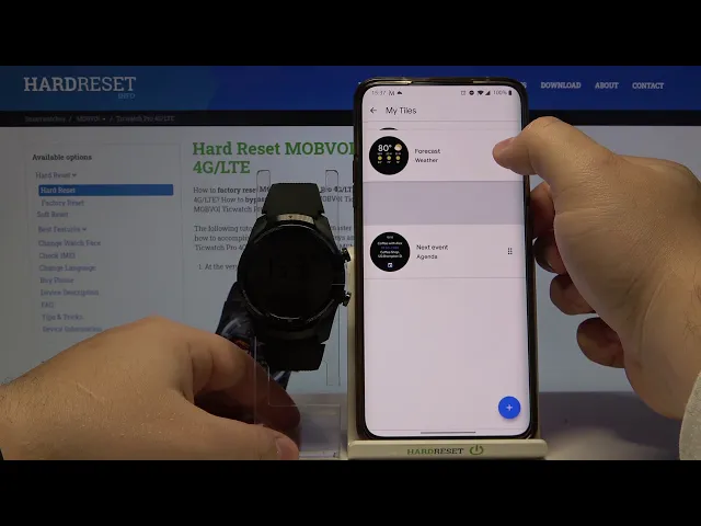 Video thumbnail for How to Edit Tiles in MOBVOI TicWatch Pro 4G – Personalize Watch Tiles