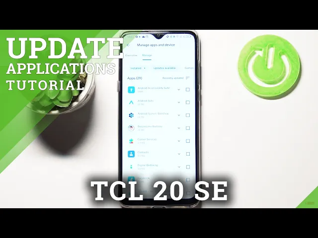 Video thumbnail for How to Check for Apps Updates in TCL 20 SE – Update Apps