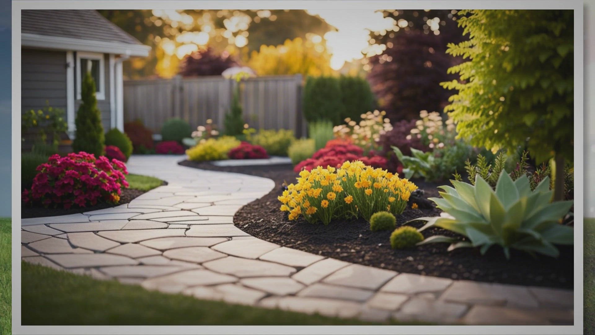 'Video thumbnail for Backyard Corner Landscaping Ideas'