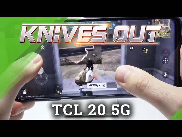 Video thumbnail for TCL 20 5G Knives Out Test - FPS Test & Gameplay