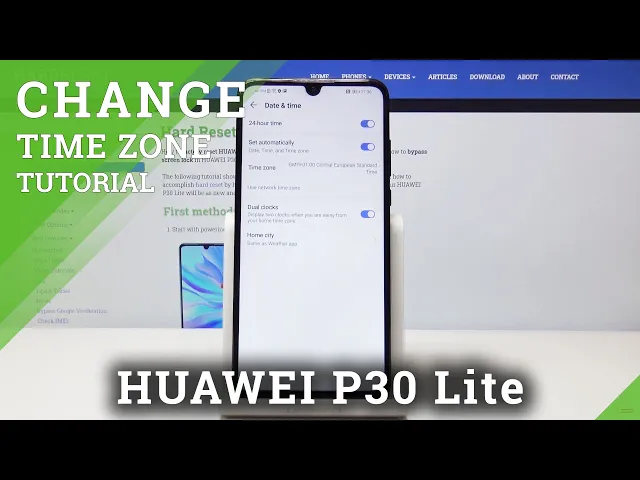Video thumbnail for How to Set Up Date & Time on Huawei P30 Lite - Change Time Zone